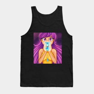 Crystal hourglass Tank Top